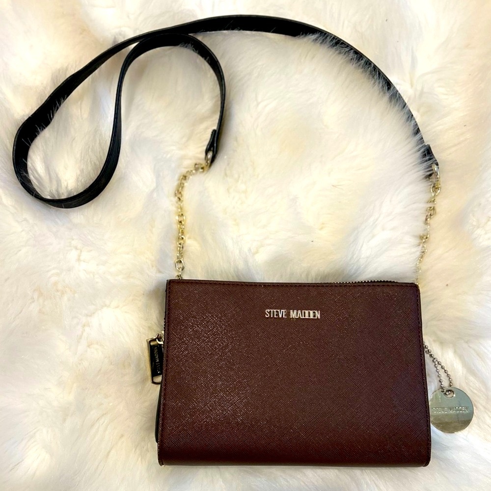 Steve Madden Brown Crossbody Bag